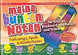  Notenblätter Mein bunten Noten - Folksongs, Spass- und Kinderlieder