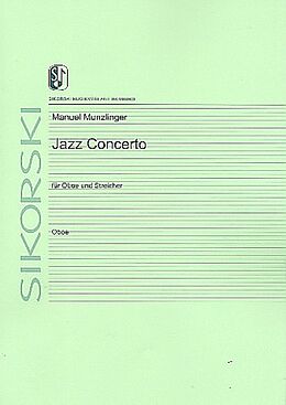 Manuel Munzlinger Notenblätter Jazz Concerto