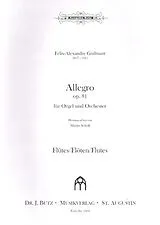 Felix Alexandre Guilmant Notenblätter Allegro op.81