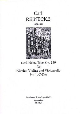 Carl Reinecke Notenblätter Trio C-Dur op.159,1