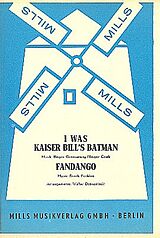 Roger Greenaway Notenblätter I was Kaiser Bills Batman und Fandango