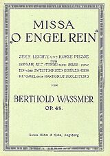 Berthold Wassmer Notenblätter Missa O Engel rein op.48