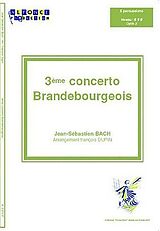 Johann Sebastian Bach Notenblätter Concerto brandebourgeois no.3