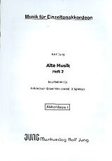  Notenblätter Alte Musik Band 2