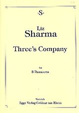 Liz Sharma Notenblätter Threes Company
