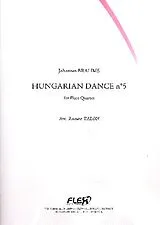 Johannes Brahms Notenblätter Ungarischer Tanz Nr.5