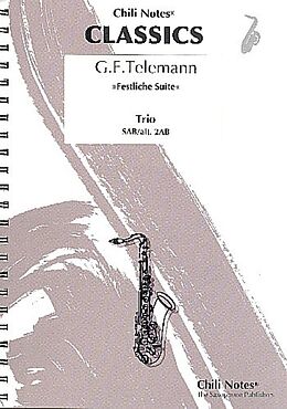 Georg Philipp Telemann Notenblätter Festliche Suite