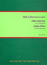 Sergei Rachmaninoff Notenblätter Polka Italienne