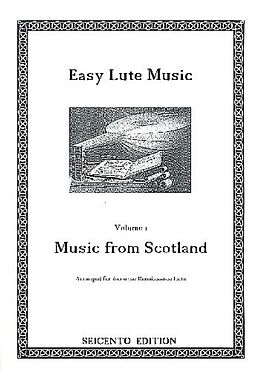  Notenblätter Easy Lute Music vol.1 - Music from Scotland