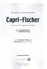 Gerhard Winkler Notenblätter Capri-Fischer
