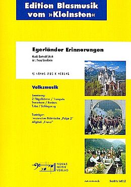Berthold Schick Notenblätter Egerländer Erinnerungen