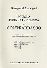 Giuseppe Maria Marangoni Notenblätter Scuola teorico-pratica del contrabbasso corso 3 (complementare)