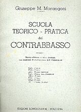Giuseppe Maria Marangoni Notenblätter Scuola teorico-pratica del contrabbasso corso 6
