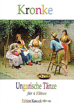 Emil Kronke Notenblätter Ungarische Tänze op.104