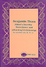 Benjamin Thorn Notenblätter Abbots Bromley Horn Dance and other English Folksongs