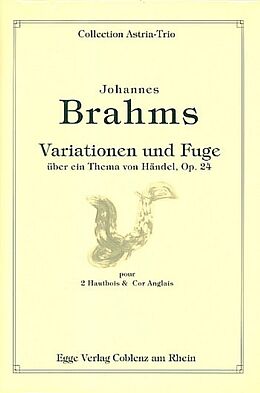 Johannes Brahms Notenblätter Variationen und Fuge op.24 über ein Thema von Händel