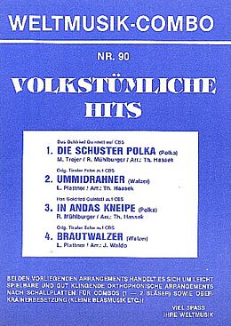  Notenblätter Volkstümliche Hits Band 90