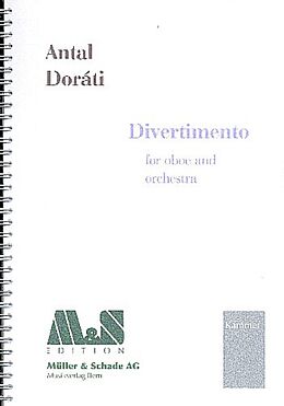 Antal Dorati Notenblätter Divertimento