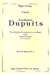 Jean Baptiste Dupuits Notenblätter 6 Suites Band 2 (Nr.3 und 4)