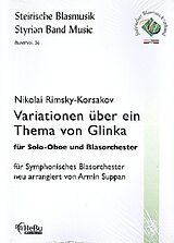 Nicolai Rimski-Korsakow Notenblätter Variationen über ein Thema von Glinka