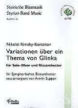 Nicolai Andrejewitsch Rimski-Korsakow Notenblätter Variationen über ein Thema von Glinka