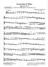 Johann Christoph Pepusch Notenblätter Konzert C-Dur op.8,2