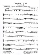 Johann Christoph Pepusch Notenblätter Konzert C-Dur op.8,2