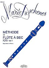 Mario Duschenes Notenblätter Méthode de flûte à bec vol.1