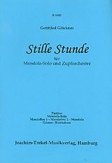 Gottfried Glöckner Notenblätter Stille Stunde