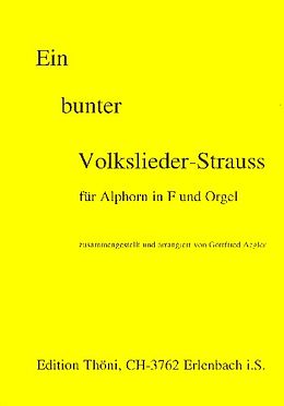  Notenblätter Ein bunter Volkslieder-Strauss