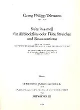 Georg Philipp Telemann Notenblätter Suite in a-moll TWV55-a2