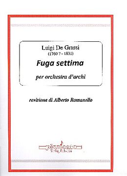 Luigi De Grassi Notenblätter Fuga settima