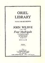 John Wilbye Notenblätter 4 Madrigals