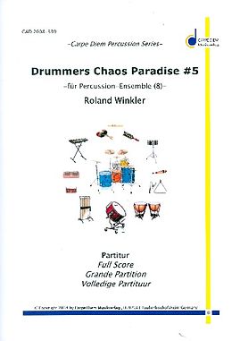 Roland Winkler Notenblätter Drummers Chaos Paradise no.5