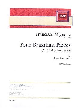 Francisco Mignone Notenblätter 4 Brazilian Pieces