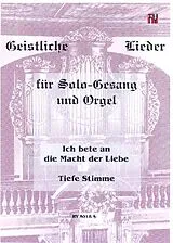 Dimitri Bortniansky Notenblätter Ich bete an die Macht der Liebe