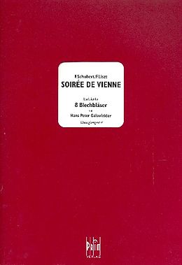 Franz Schubert Notenblätter Soirée de Vienne