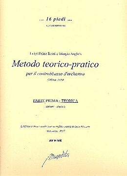 Luigi Felice Rossi Notenblätter Metodo teorico-pratico