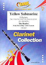 Paul McCartney Notenblätter Yellow Submarine for 5 clarinets