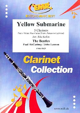 Paul McCartney Notenblätter Yellow Submarine for 5 clarinets