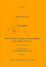 Silvan Wagner Notenblätter Cantigas