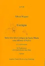 Silvan Wagner Notenblätter Cantigas