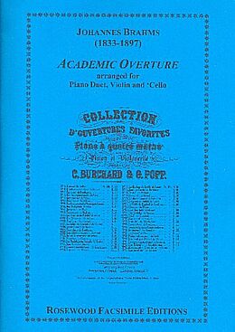 Johannes Brahms Notenblätter Akademische Festouvertüre c-Moll op.80