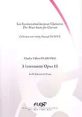 Charles Villiers Stanford Notenblätter 3 Intermezzi op.13