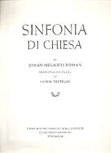 Johan Helmich Roman Notenblätter Sinfonia di chiesa D-Dur