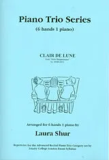 Claude Debussy Notenblätter Claire de lune