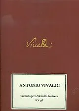 Antonio Vivaldi Notenblätter Konzert a-Moll RV523