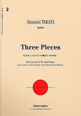 Shinichi Takata Notenblätter 3 Pieces