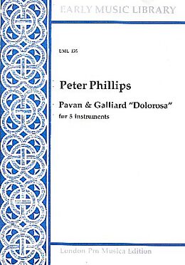 Peter Phillips Notenblätter Pavan and Gaillard Dolorosa
