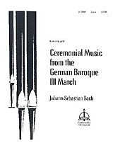 Johann Sebastian Bach Notenblätter March
